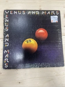 WINGS Venus and Mars USED 1975 LP Rock Paul McCartney Record COL-36801 - Foto 1 di 7