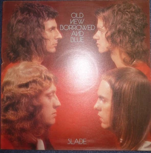 OLD NEW BORROWED AND BLUE SLADE LP VINYL RECORD - Bild 1 von 5