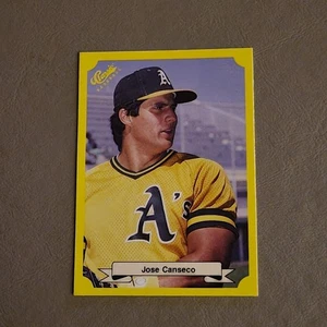 JOSE CANSECO 1987 CLASSIC UPDATE YELLOW #125 OAKLAND A'S - Picture 1 of 2