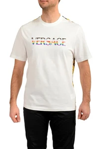 Versace Herren Barocco Pride Print Mehrfarbig Kurzarm T-Shirt US 6XL IT 64 - Bild 1 von 6