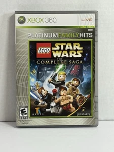 LEGO Star Wars Die komplette Saga (Microsoft Xbox 360) Platinum Family Hits CIB - Bild 1 von 4