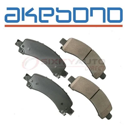 Akebono Pro-ACT Rear Disc Brake Pad Set for 2003-2006 GMC Yukon XL 1500 - nz Foto 1 de 4