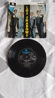 THE SHADOWS  - LOS SHADOWS - EP - COLUMBIA  SEG 8278 - MONO - NM - Image 1 of 4