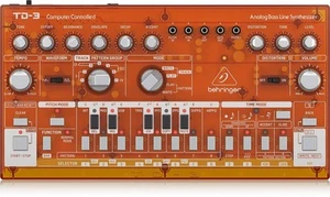 TD 3 TG Analog Bass Line Synthesizer with VCO VCF 16 Step Sequencer Distortion E - Picture 1 of 5