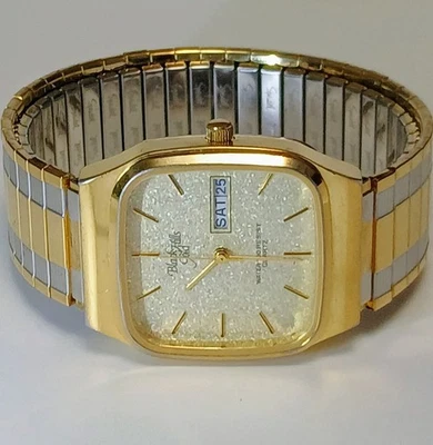 Men's Luxery Black Hills Gold Stainless Steel Waterproof Watch With Day/ Date - Image 1 of 4