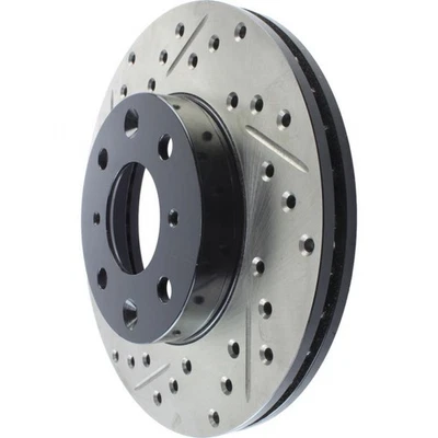 StopTech For Honda Civic 1990-2000 Brake Rotor Sport Slotted - Passenger Side - Image 1 of 4