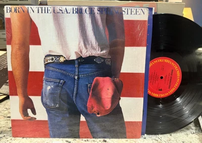 BRUCE SPRINGSTEEN BORN IN THE USA ~ 1ST PRESS  UNPLAYED NM VINYL LP SHRINK  GEM! - Image 1 of 4