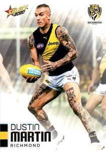 ✺New✺ 2020 RICHMOND TIGERS AFL Premiers Card DUSTIN MARTIN Footy Stars