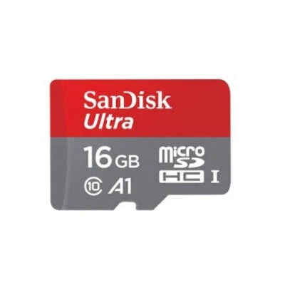 SanDisk Micro SDHC Memory Card 16GB, 32GB, 64GB, 128GB, 256, 512GB - Class 10 - Image 1 of 4