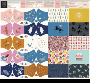 Tela panel máscara facial RUBY STAR SOCIETY - Imagen 1 de 5