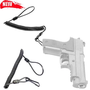 NEW Tactical Gun Single Point Pistol Handgun Spring Lanyard Sling Quick Release - Picture 1 of 8