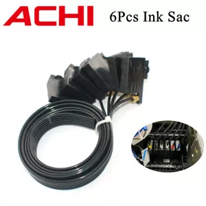 6 STCK. UV Tintendämpfer Tasche mit Schlauch für Epson R1390 L800 DX5 A3 A4 A5 UV Drucker - Bild 1 von 7