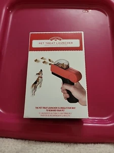 NEW Pet Treat Launcher Dog Fun Game Catch Gun Bone Thrower - Picture 1 of 2
