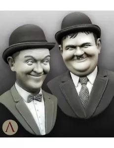 Scale75 - Laurel and Hardy - 1/10th Resin Bust - SCB002 - Picture 1 of 8