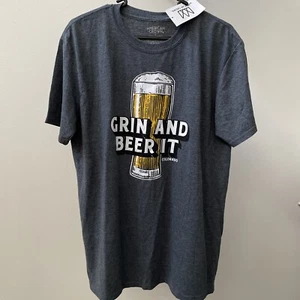 Grin and Beer It Colorado Herren-T-Shirt Größe Large - Bild 1 von 5
