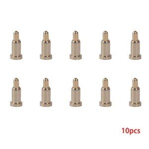 10 x Golden Plating Copper Spring Pogo Pins Probes 2mm Dia 4.5mm Height - Picture 1 of 5