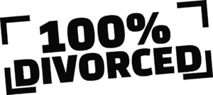 100% Divorced -Decal for Cars, Trucks, Motorcycles, Laptops, Etc - Picture 1 of 8