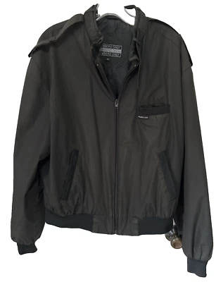 Jaqueta de corrida icônica masculina forrada mistura de algodão tamanho 44 somente membros em excelente estado usado - Imagem 1 de 4