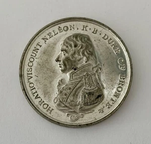 Rare 1805-1905 100 Yrs. Anniversary of the Battle of Trafalgar / Nelson Medal - Picture 1 of 2