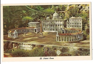 ST. PETER ROM Ave Maria Grotte Replik Basilika St. Bernard Alabama Postkarte - Bild 1 von 2