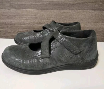 Zapatos ortopédicos Drew Orquídea para mujer talla 9,5 cuero gris Foto 1 de 4
