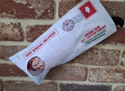 ELVES BEHAVIN BADLY Naughty Elf Arrival Envelope Christmas Decorations Ideas Elves December 1st Mail