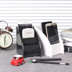 TV Remote Control Holder Tabletop Storage Organizer Stationery Pen Box Container - Picture 1 of 13