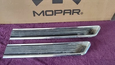 1966 Chrysler 300 right fender molding gills trim passenger side - Image 1 of 4