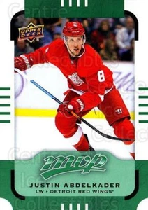 2015-16 Upper Deck Mvp Green #54 Justin Abdelkader - Picture 1 of 1
