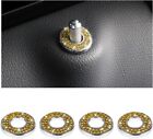 Zinc Alloy Gold Diamond Crystal Door Pin Ring Cover Fits 15-24 W205 X253 W213