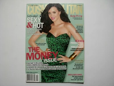 Cosmopolitan Magazine En Espanol February 2014 Katy Perry Fashion and Beaut - Image 1 of 4