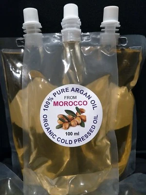 100 ML ARGAN OIL MOROCCAN -LOWEST PRICE- COLD-PRESSED FREE POSTAGE IN AUSTRALIA - Image 1 of 2