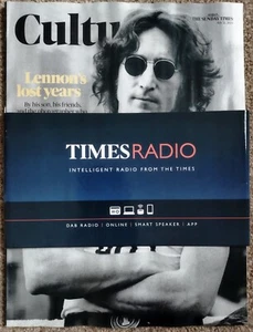 Sunday Times Culture John Lennon 21 07 24 Charlotte Philby The Beatles SEALED - Picture 1 of 3