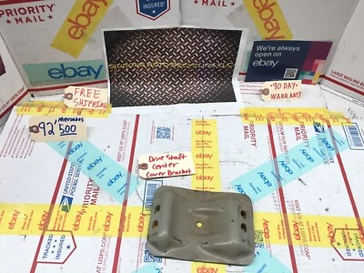 90-93 MERCEDES-BENZ 500SL EJE DE TRANSMISIÓN SOPORTE CENTRAL PLACA DE DESLIZAMIENTO PROTECTOR DE SOPORTE Foto 1 de 3