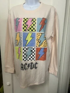 AC/DC BAND Long-sleeved graphic T-Shirt SIZE XXL 16/18 NEW w TAGS - Picture 1 of 5