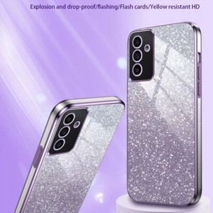 Glitzer Hülle Für Samsung Galaxy S24 S23 S22 Ultra TPU Handy Case Schutz Cover - Bild 1 von 18