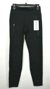Athleta Women Elastic Waist Zipper Pocket Rainier Mesh Tight Pull On Leggings S - Picture 1 of 11