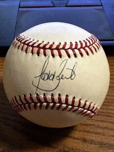 TODD ZEILE 2 SIGNED AUTOGRAPHED ONL BASEBALL! Cardinals, Dodgers, Mets! - Picture 1 of 2