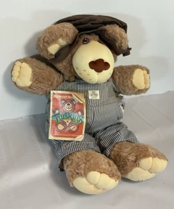 Furskins DUDLEY Furskin 22" Teddy Bear Xavier Roberts 1985 Cabbage Patch Friend - Picture 1 of 4