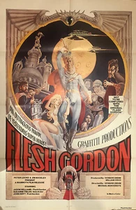 Flesh Gordon vintage original US poster - Photo 1/1