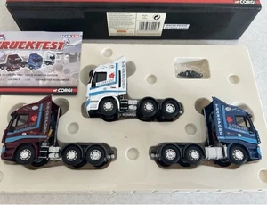 Corgi 1:50 Truckfest CC15004 Iveco Stralis Set of 3 Cabs J S Cook & Sons Boxed - Picture 1 of 2