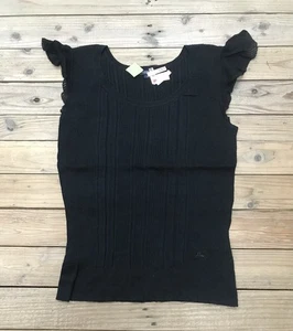 Camiseta sin mangas negra Burberry talla 1 para mujer  - Imagen 1 de 7