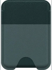 OtterBox Symmetry Series iPhone Cactus Leather Wallet with MagSafe - Dark Green - Picture 1 of 5