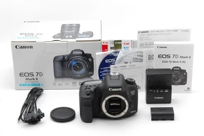 [TOP MINT In BOX] Canon EOS 7D Mark II 20.2 MP DSLR Camera Body From JAPAN - Image 1 of 4