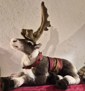 Sterling Inc. Reno de felpa suave mediana con astas Lfe Like 15" de largo - Imagen 1 de 12