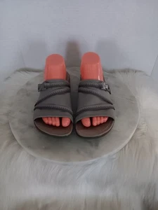 Merrell Moon Damen-Sandalen Größe 9 bequeme Pantoletten Slipper grau Luftpolster J000802 - Bild 1 von 14