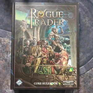 Rogue Trader Core Rulebook Warhammer 40K RPG Fantasy Flight - Picture 1 of 4