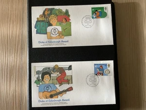 Great Britain 1981 #952-955 Duke Of Edinburgh’s Awards - 5 FDCs - Picture 1 of 3