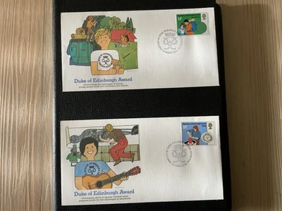 Great Britain 1981 #952-955 Duke Of Edinburgh’s Awards - 5 FDCs - Image 1 of 3