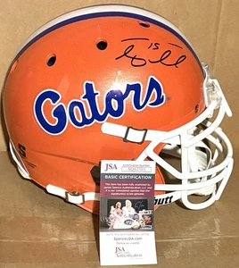 TIM TEBOW SIGNED Full Size Authentic On Field Helmet JSA COA FLORIDA GATORS - Picture 1 of 6